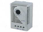 Sensor: hygrostat | Contacts: SPDT | 5A | 250VAC | IP20 | Mounting: DIN