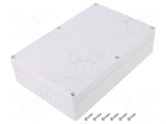 Enclosure: multipurpose | X: 146mm | Y: 222mm | Z: 55mm | polycarbonate