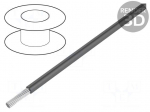 Wire | EcoWire | stranded | Cu | 16AWG | dark grey | MPPE | 600V | 30,5m