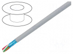 Wire | EcoCable Mini | 8x20AWG | Al-PET foil | MPPE | dark grey | 300V