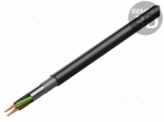 Wire | TOPFLEX-EMV-UV,2YSLCYK-J | stranded | Cu | 4G6mm2 | PE | black
