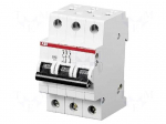 Circuit breaker | 400VAC | Inom: 16A | Poles: 3 | DIN | Charact: C | 6kA