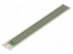 Resistor: thick film | heating | glued | 14.4&Omega; | 40W | 76.2x9.53x1mm