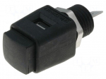 Laboratory clamp | black | 60VDC | 16A | Contacts: nickel | -25&divide;90&deg;C