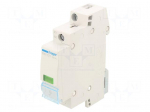 LED indicator | 230VAC | for DIN rail mounting | Colour: green