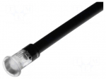 Fiber for LED | L: 305mm | round | LC | flexible