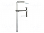 Clamp | universal | steel | with thumbwheel | Grip capac: max.200mm