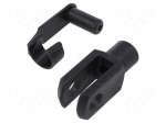 Fork joint | &Oslash;hole: 16mm | M16 | 2 | right hand thread,inside | G: 32mm
