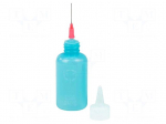 Dosing bottle | 60ml | dissipative | blue (bright) | polyetylene | ESD