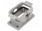 Enclosure for connectors: HDC | size 10B | for panel mounting