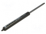 Gas spring | Thread: M6 | L: 245mm | &Oslash;out: 18mm | Piston diam: 8mm | 100N