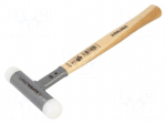 Hammer | 305mm | W: 105mm | 325g | 25mm | round | wood (hickory)