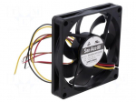 Fan: DC | axial | 24VDC | 80x80x15mm | 70.8m3/h | 37dBA | ball | 5000rpm