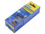 Rivet | aluminium | Rivet diam: 3.2mm | L.rivet: 8mm | 50pcs | Kit: drill