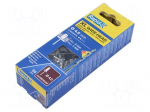 Rivet | aluminium | Rivet diam: 4mm | L.rivet: 10mm | 50pcs | Kit: drill