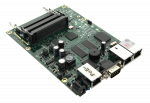 Tinklo įranga // Bevielis Rutheras // Router Board RB433/ CPU 300MHz/ 64MB RAM/ 3x LAN/ 3x mPCI/ Router OS L4