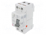 RCD breaker | Inom: 40A | Ires: 30mA | Poles: 2 | 230V,400V | IP20 | EFI
