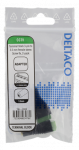 3-jų kontaktų blokas iki 3,5 mm, 2-Pack, varžtas, 3,5 mm DELTACO juodas / TBL-1008