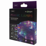LED ap&scaron;vietimas // Dekoratyvinis &scaron;ventinis ap&scaron;vietimas | Kalėdinis ap&scaron;vietimas // Magiczne lampki 100led 1mln kolor&oacute;w 5m dc5v