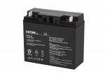 12V 20Ah akumuliatorius :: Gelinis (GEL) :: 12 voltų, 20 ampervalandžių (Ah) :: VIPOW