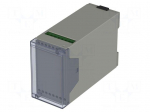 Enclosure: for DIN rail mounting | Y: 109mm | X: 45mm | Z: 75mm | ABS
