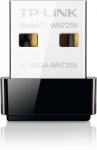 Tinklo įranga // Belaidžio tinklo adapteriai // TP-LINK TL-WN725N Karta sieciowa zewnętrzna USB NANO 150Mbps