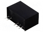 Converter: DC/DC | 1W | Uin: 12VDC | Uout: 6VDC | Uout2: -3VDC | SIP | THT