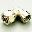 PE-X kompresijas līkums 16x1/2"F PE-X līkums F