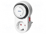 Automation module: programmable time switch | 15min&divide;24h | 0&divide;50&deg;C