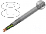 Wire | &Ouml;LFLEX&reg; CLASSIC 110 SY | 4G1mm2 | PVC | transparent | 300V,500V