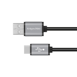 Plan&scaron;etdatori ir plan&scaron;etinių kompiuterių priedai // USB Kabeliai // Kabel USB - USB typu C 1m Kruger&Matz Basic