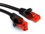 LAN kabelių sistemos | Tinklų infrastruktūra | Matavimo prietaisai // Komutaciniai - jungiamieji laidai // Przew&oacute;d, kabel, patchcord, UTP Maclean, wtyk-wtyk, Cat6, 1m, czarny, MCTV-740