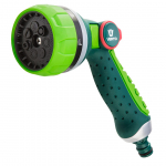 Laistymo įranga // Pavir&scaron;inio laistymo įranga :: Žarnų jungtys, purk&scaron;tuvai // Zraszacz pistoletowy 7-funkcyjny  z płynna regulacją strumienia