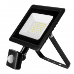 LED ap&scaron;vietimas // LED prožektoriai // Reflektor z czujnikiem ruchu SMD 30W 2550 lm 230V
