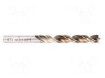 Drill bit | for wood | &Oslash;: 3mm | L: 61mm | high speed steel | blister