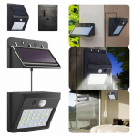 LED ap&scaron;vietimas // &Scaron;viestuvai i&scaron; naujų pristatymų // ZD53B Lampa solarna 30led z czujnikiem