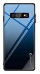 Nugarėlės dėklai Evelatus Samsung Galaxy A40 Gradient Glass Case 7 Sea Depth