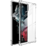 Nugarėlės dėklai Evelatus Samsung Galaxy S22 Ultra Military Shockproof Silicone Case TPU Transparent