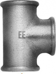 Galv.Cast Iron Red.Tee 11/4''-3/4''