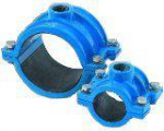 Tapping saddle for PE/PVC pipe D110 x 2''