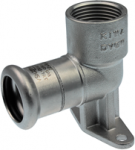 Press fixed w/p Elbow long,KAN-therm Inox 15x&frac12;"