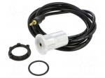 Transition: adapter cable | for panel mounting,rear side nut