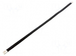 Braids | insulated earthing tape | W: 14mm | 10mm2 | &Oslash;1: 7mm | &Oslash;2: 7mm