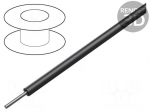 Wire | HookUp Wire | 24AWG | wire | Cu | PVC | black | 1kV | 305m | 1000ft