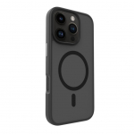 Nugarėlės dėklai Evelatus Apple iPhone 16 Pro Max Hybird Case With Magsafe PC+TPU Black