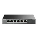 Serveris &ndash; kiti priedai TP-Link  Switch TL-SF1006P Unmanaged Desktop 10/100 Mbps (RJ-45) ports quantity 6 PoE+ ports quantity 4 Power supply type External
