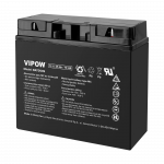 Baterijos, akumuliatoriai, maitinimo &scaron;altiniai ir adapteriai // 12V, 6V, 4V akumuliatorius &scaron;vino-rūg&scaron;ties hermeti&scaron;kas AGM VRLA // Akumulator VIPOW typu MC do motocykli 12V 25Ah