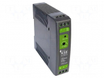 Power supply: switching | for DIN rail | 10W | 12VDC | 840mA | IP20