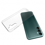 Nugarėlės dėklai Connect Samsung Galaxy A14 4G Clear Silicone Case 1.5mm TPU Transparent