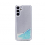 Nugarėlės dėklai iLike Samsung Galaxy A54 5G Silicone Case Water Glitter Blue